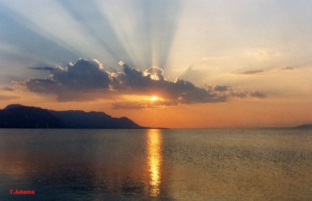 Greek sunset